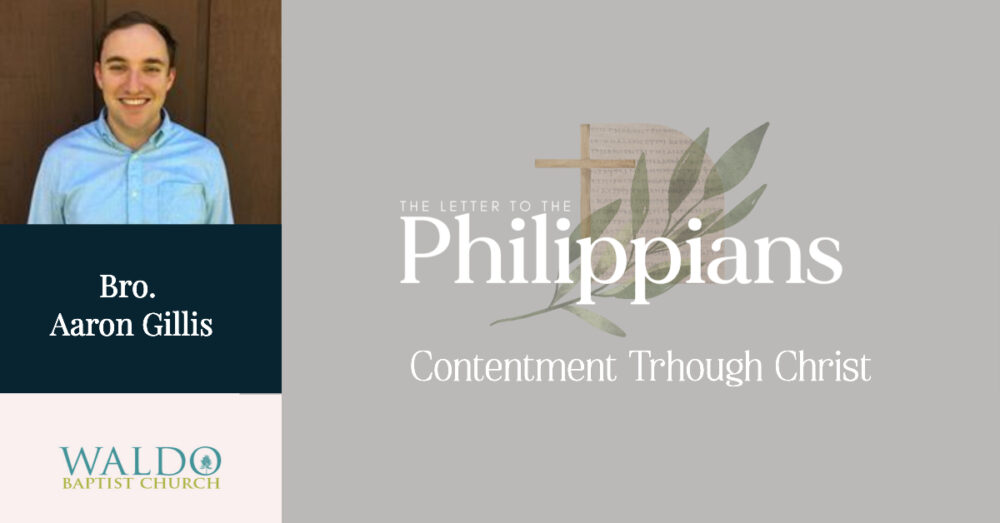 Contentment Through Christ Image