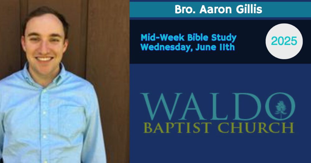 Wednesday Evening Bible Study Image