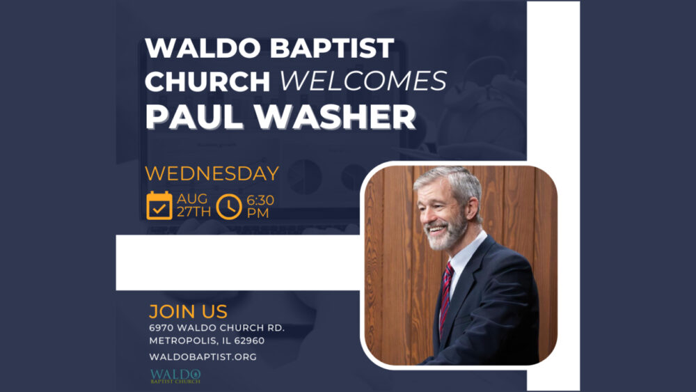 Wednesday Evening - Paul Washer HeartCry Missionary Image