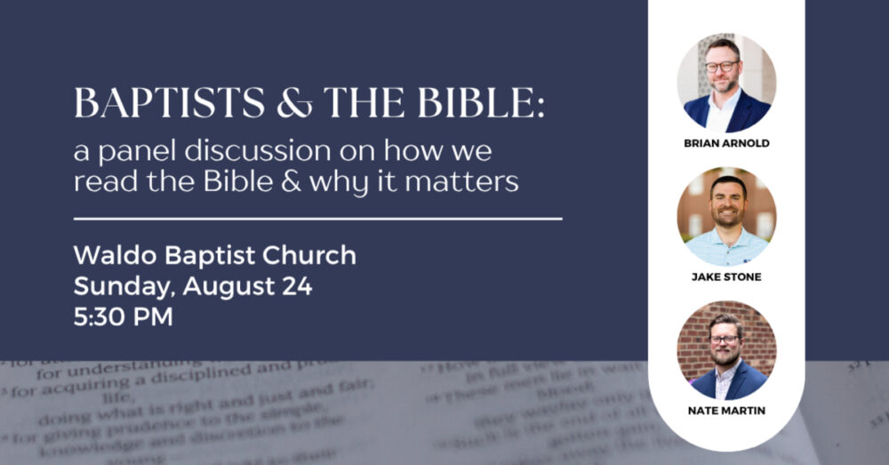 Baptist & The Bible Panel Discussion Image