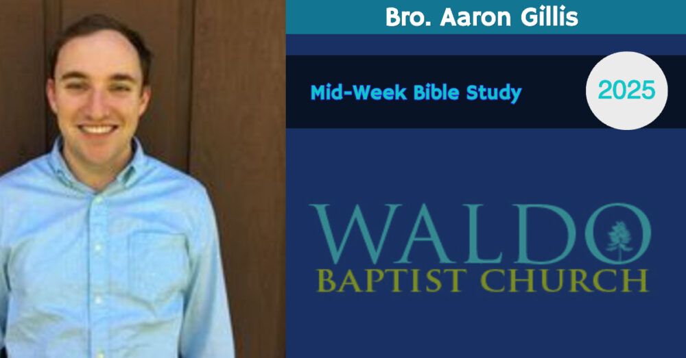 Wednesday Evening Bible Study Image